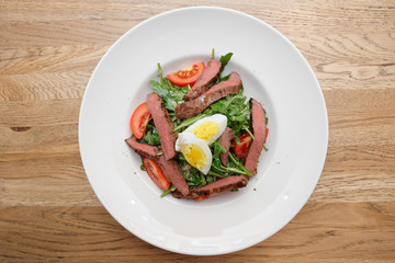 Roast beef appetizer