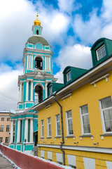 Obraz premium The Church of Trinity of the Life-giving in the Serebrians in Moscow, Russia