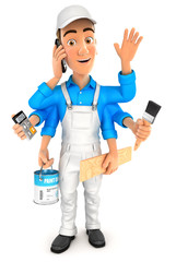 3d painter multitasking