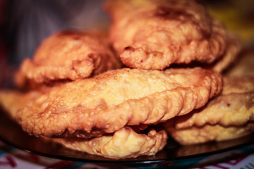 Pasties of meat