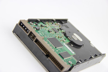 Details from the computer. HDD.