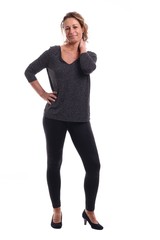 Fototapeta premium Beautiful caucasian woman