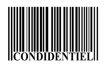 Code barres confidentiel