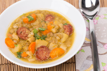 Erbsensuppe