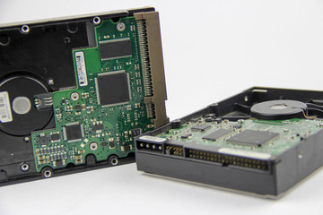 Details from the computer. HDD.