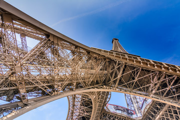 eiffel tower closeup