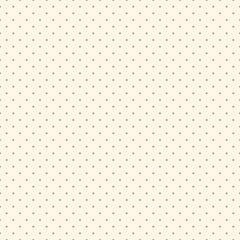 Polka dot seamless delicate pattern. Dotted vector background
