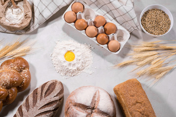 Natural ingredients for baking