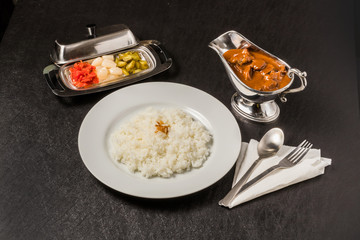 カレーライス　Curry and rice