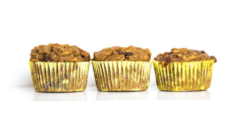 Homemade delicious healthy muffins