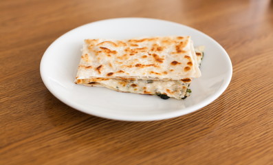 Food. Turkish gozleme