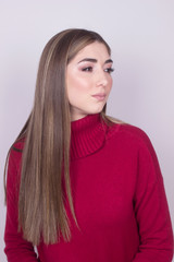 Fototapeta premium happy beauty portrait