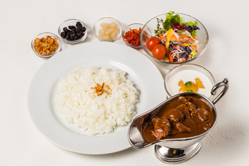 カレーライス　Curry and rice