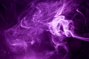 Toxic purple smoke.