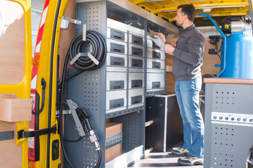 the lineman's van