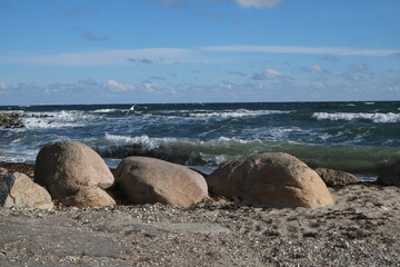 Brandung an der Ostsee