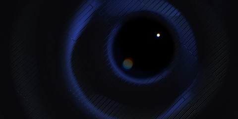 Abstract texture Background midnight blue shiny checkerboard bump on Ripple form with dark glass ball, 3D Rendered.