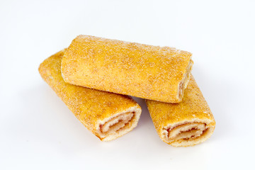 gâteaux roulés à la confiture