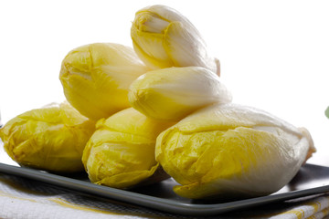 raw organic belgian or french endive