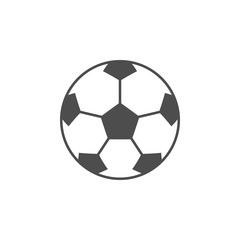 soccer ball icon.Element of popular soccer football  icon. Premium quality graphic design. Signs, symbols collection icon for websites, web design,
