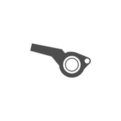 whistle icon.Element of popular soccer football  icon. Premium quality graphic design. Signs, symbols collection icon for websites, web design,