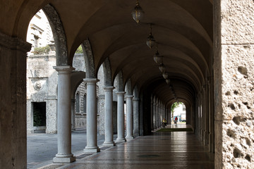 Arches in Bergamo 