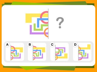 Practice Questions Worksheet for Education and IQ Test [Answer is A]