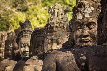 Obraz premium angkor statues