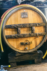 wine barrel butt