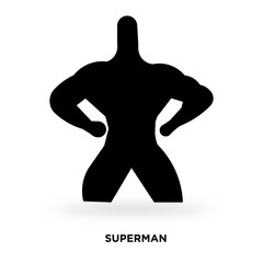 superman silhouette