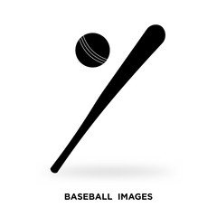 baseball images silhouette