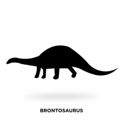 brontosaurus silhouette