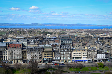 edinburgh, schottland, gro&szlig;britanien, h&auml;user, himmel, urlaub, queen, altstadt, castel, old, alt, geschichte, city, town 
