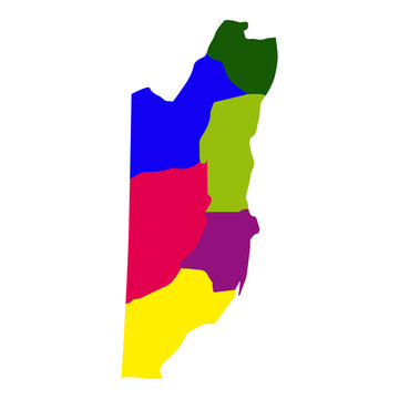 recommend clip art: Political map of Belize