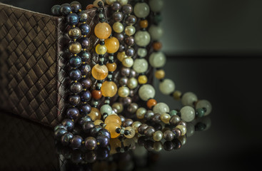 Homemade asian beads jewellery