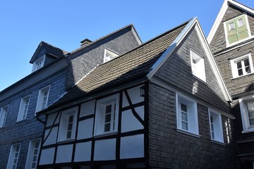 Domy z pruskim murem © Iwona