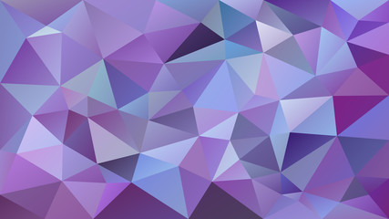 Obraz premium vector abstract irregular polygonal background - triangle low poly pattern - ultra violet, lavender and bright purple color
