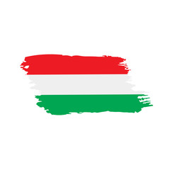 Hungary flag, vector illustration