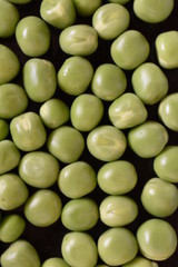 green pea close view from kitchen.