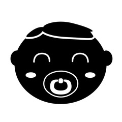 Fototapeta premium Happy baby avatar