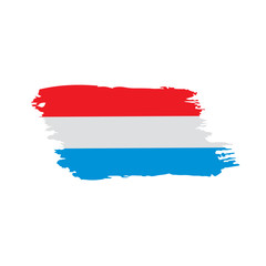 Netherlands flag, vector illustration