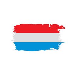 Netherlands flag, vector illustration