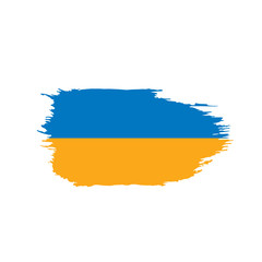Ukraine flag, vector illustration