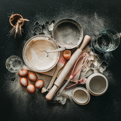 The concept of baking at home