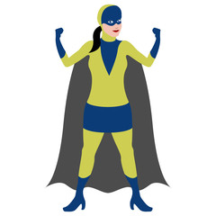 Superwoman cartoon character