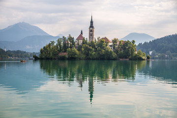 Naklejka premium Castle in the Water