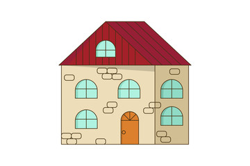  Stone home or cottage building