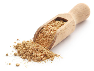 Ginger with dried powder