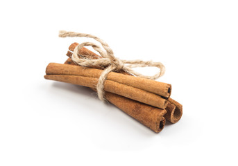 Dry Cinnamon Sticks Isolated