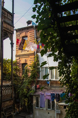 traditional tbilisi courtyard